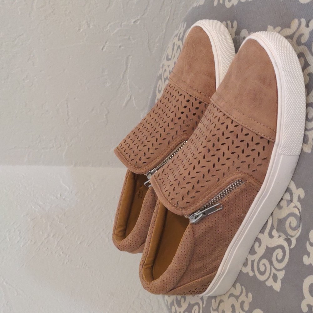 Brown Slip On Sneakers
